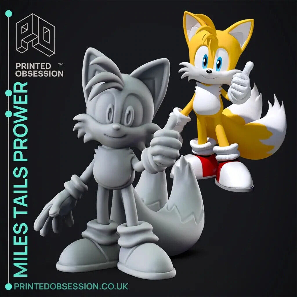 Tails Resin Figure / Statue various sizes