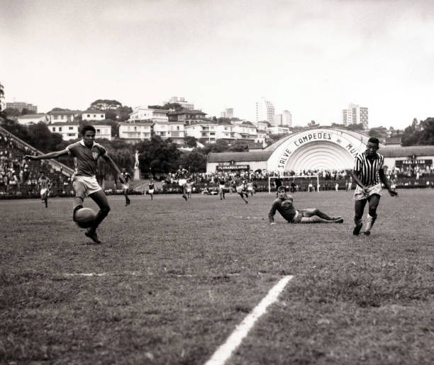 Sport Football South America 1960 Selection Sao Paulo v Selection - Old Photo 1