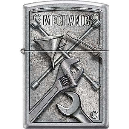 Zippo Windproof Metal Design Fire Lighter - Mechanic
