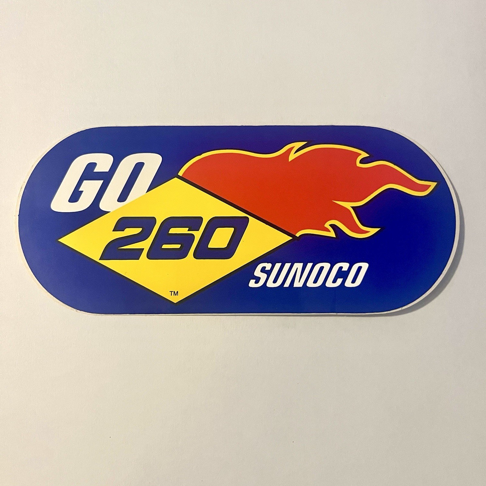 Go 260 Sunoco Racing Sticker *AUTHENTIC ORIGINAL* New Old Stock Go 260 Sunoco Racing Sticker *AUTHENTIC ORIGINAL* New Old Stock