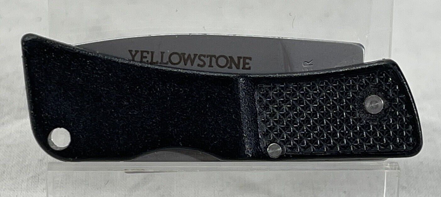 Gerber 200 Micro Pocket Knife Black  - Yellowstone National Park Souvenior