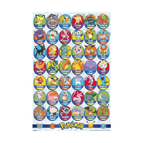 Pokémon: All-Time Favorites Grid 22.375