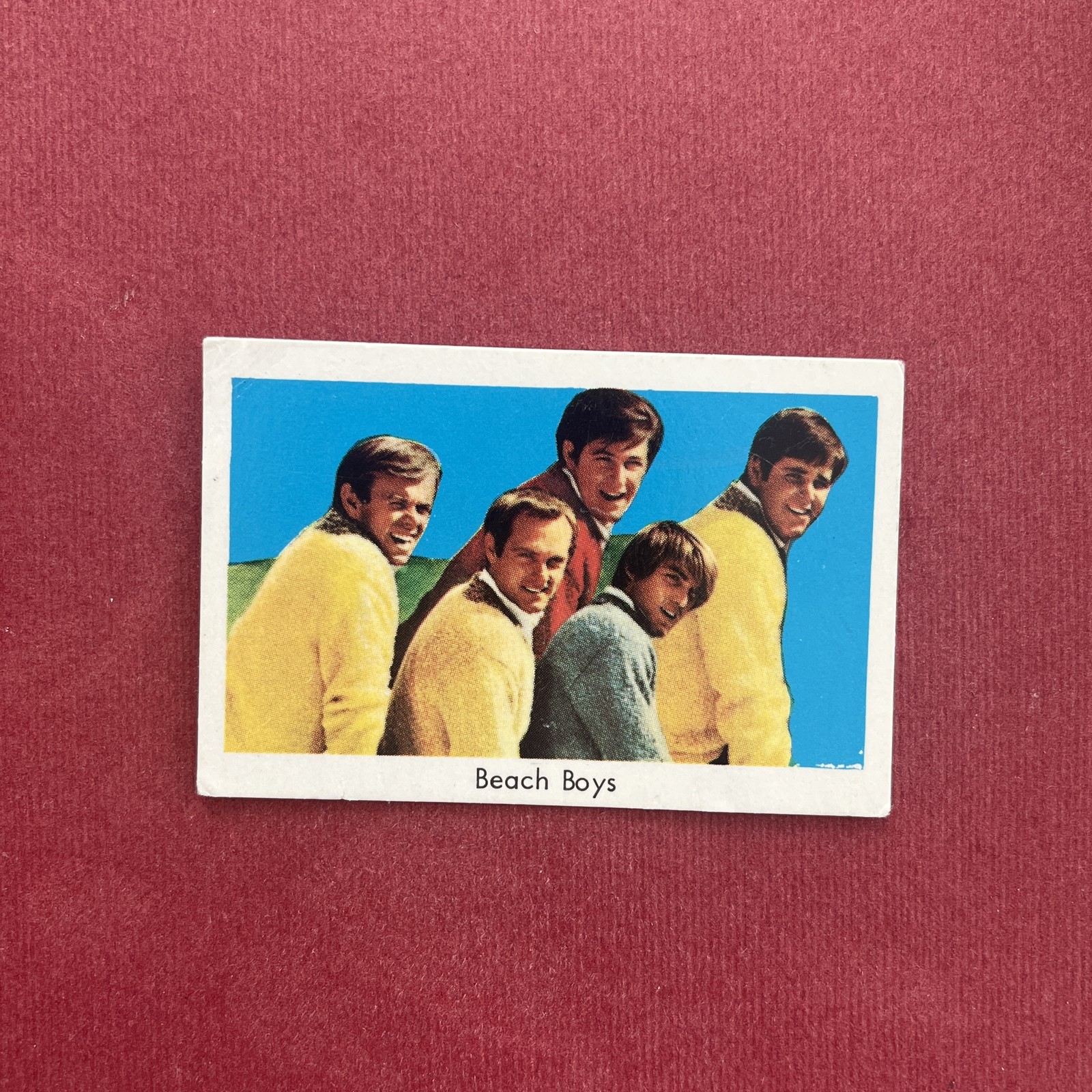 Beach Boys 1966-68 Popbilder Unnumbered Series