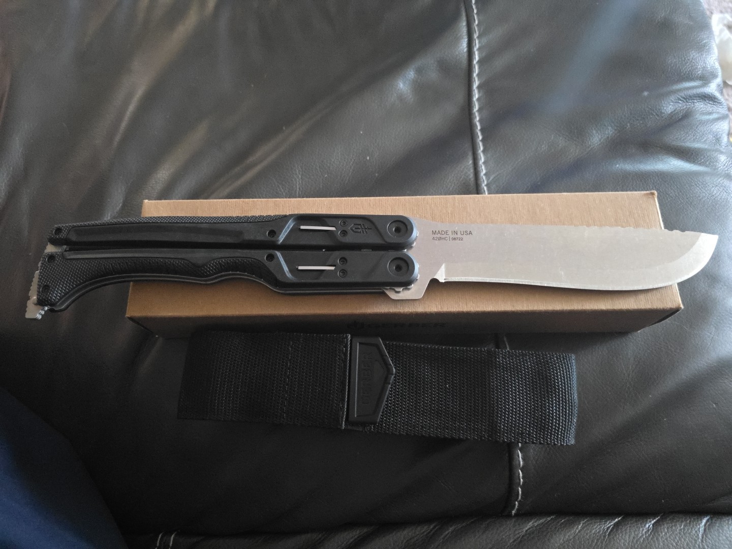 Gerber Doubledown Machete Black - G1537 Gerber Doubledown Machete Black - G1537