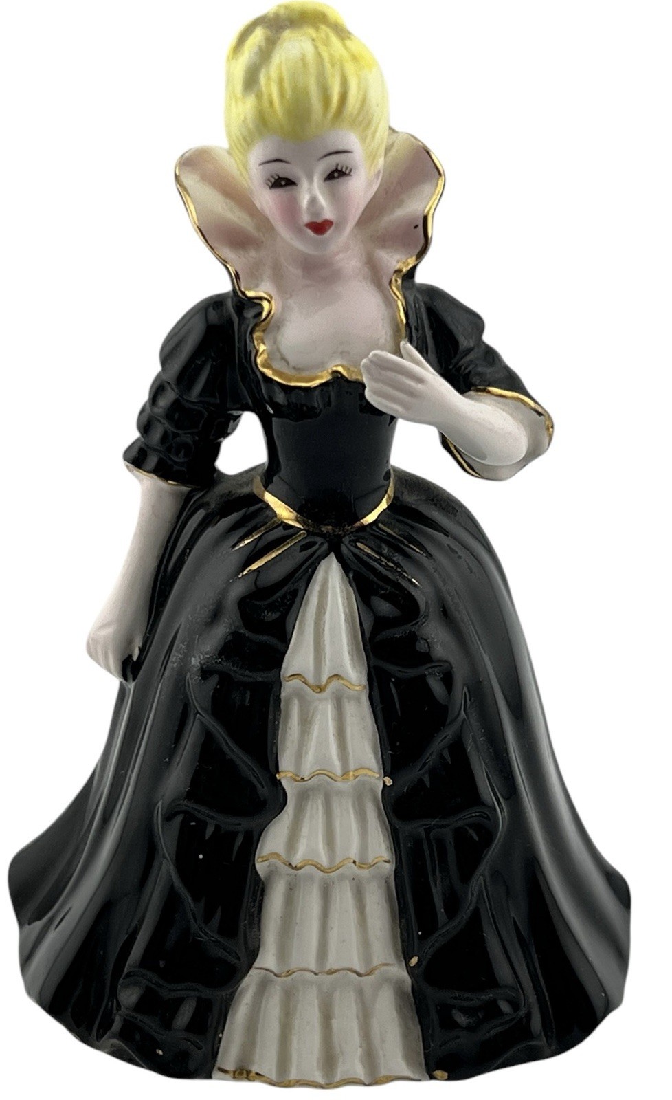 Vintage Lady Juliet Porcelain Figurine Victorian Woman Blonde Hair A2628
