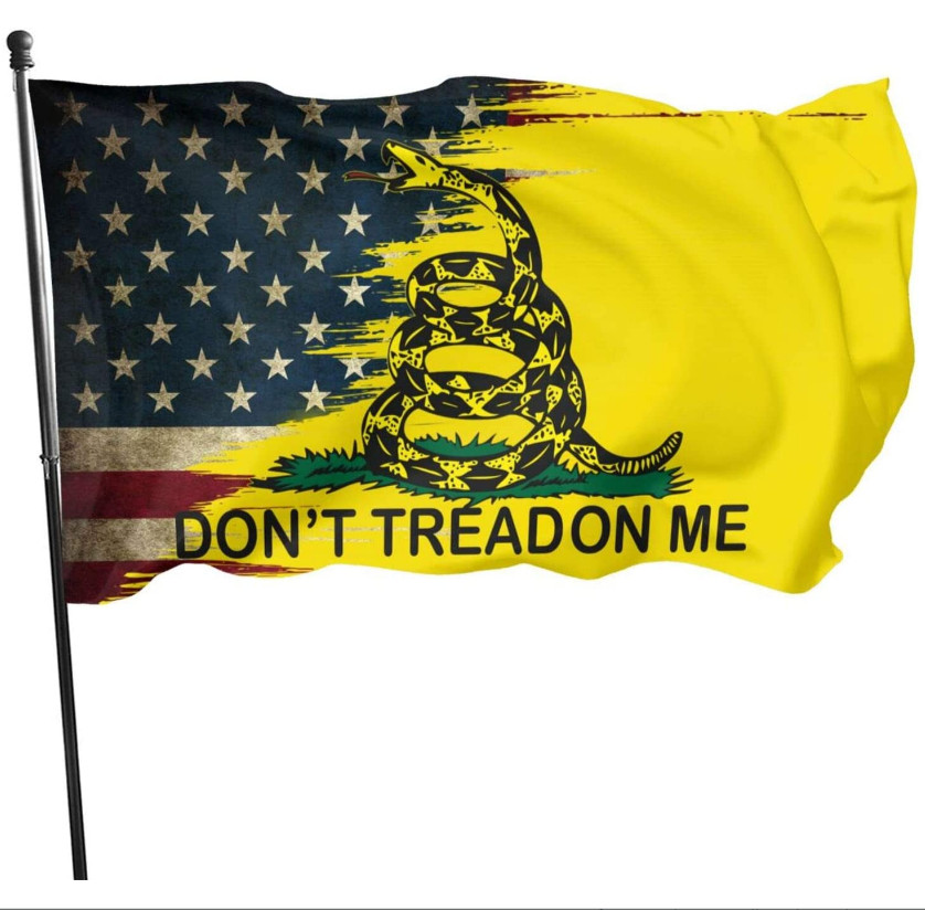 Don't Tread on Me Flag 3ft X 5ft 