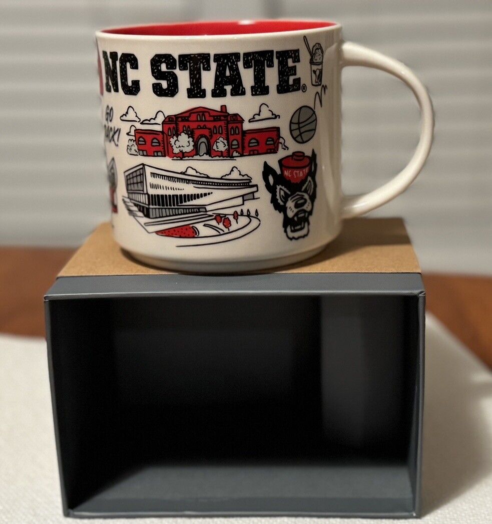 Starbucks NC State Wolfpack Been There Series Campus Collection NIB 2024 NCSU
