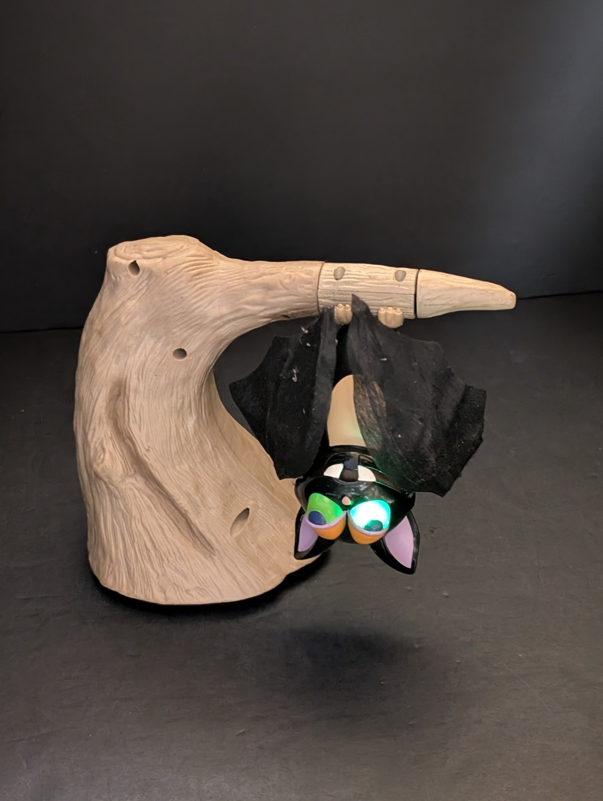 Gemmy Spinning Bat Animated Plays Spin Me Round W/Lights Tested