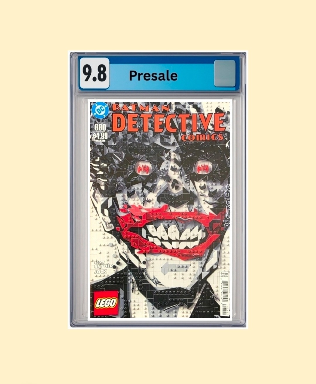 PRESALE Batman Detective Comics #880 CGC 9.8 Graded Lego Variant Cover 2026