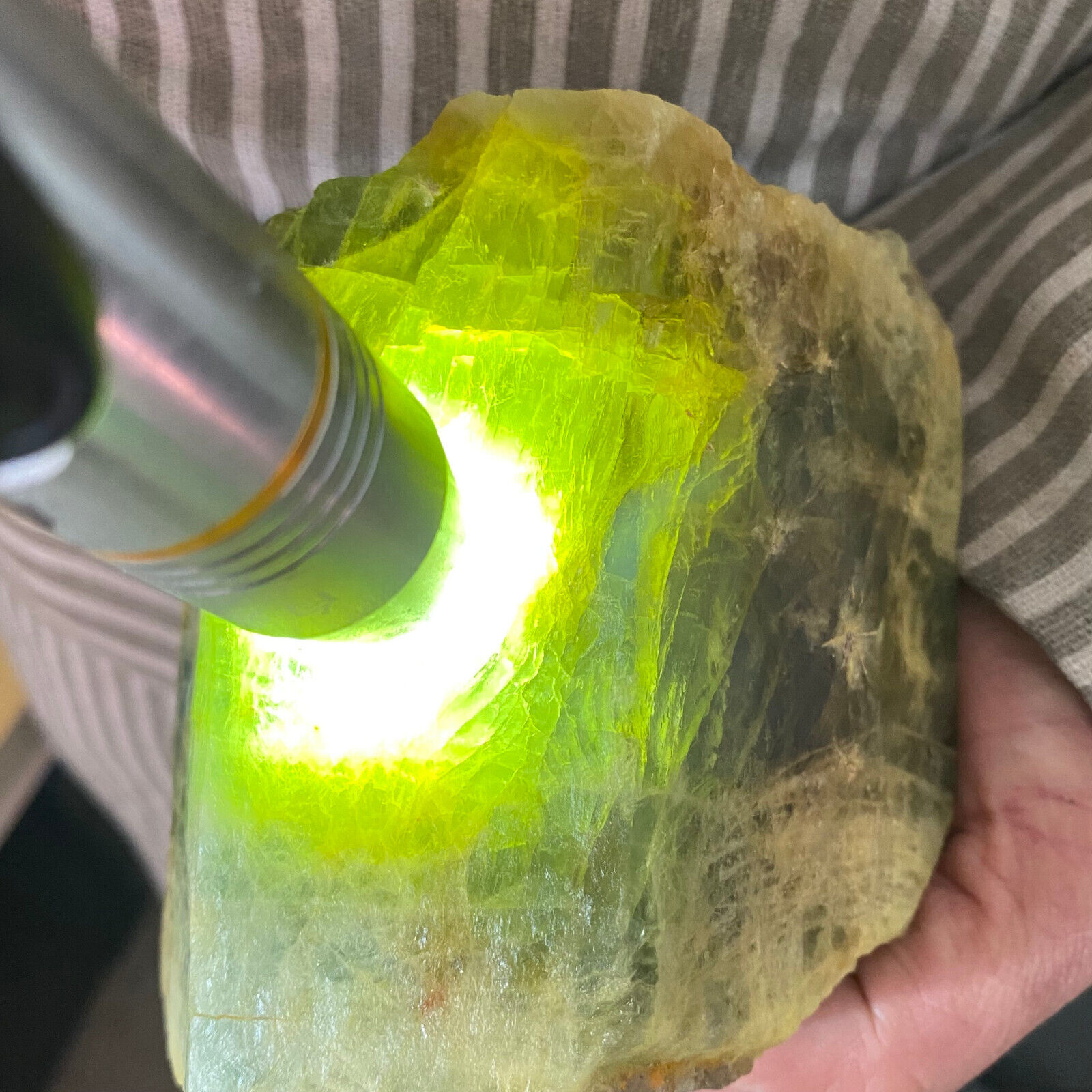 1.4kg Large Natural Prism Aquamarine Crystal Gemstone Rough Mineral Specimen