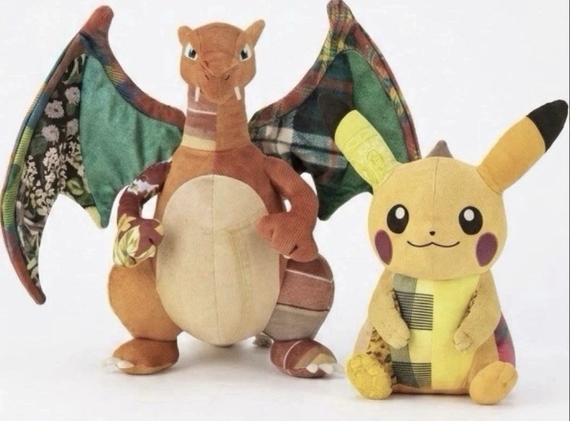 Pokemon Center Exclusive Pikachu & Charizard Sean Wotherspoon Plush Set Sealed