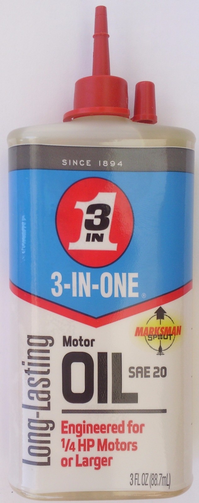3-In-ONE ELECTRIC MOTOR OIL 3-In-1,  3 oz Drip Bottle
