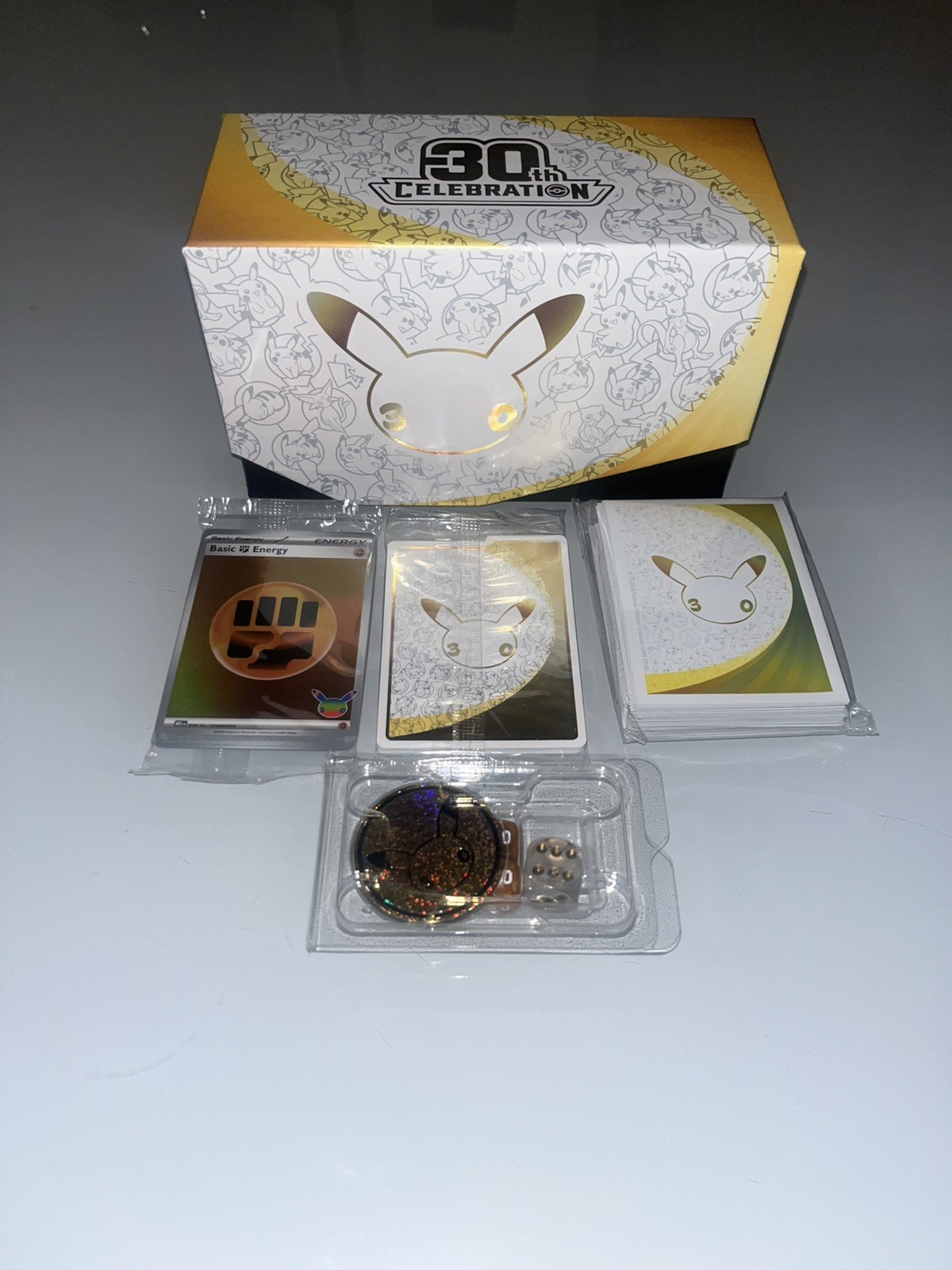 Pokémon 30th Anniversary ETB Empty - No Packs, Promo, or Player’s Guide Pokémon 30th Anniversary ETB Empty - No Packs, Promo, or Player’s Guide