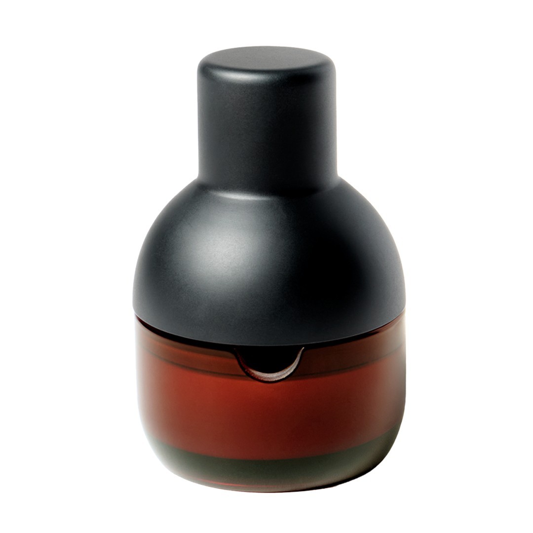 NWTN Home Beacon Ashtray Baltic Amber Glass Smell Proof Lid with Lighter Holder