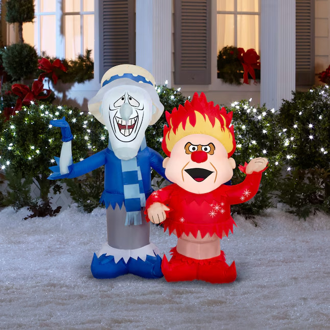 8251527 Gemmy Heat Miser Snow Miser 4 FT LED Airblown Christmas Inflatable 8251527 Gemmy Heat Miser Snow Miser 4 FT LED Airblown Christmas Inflatable