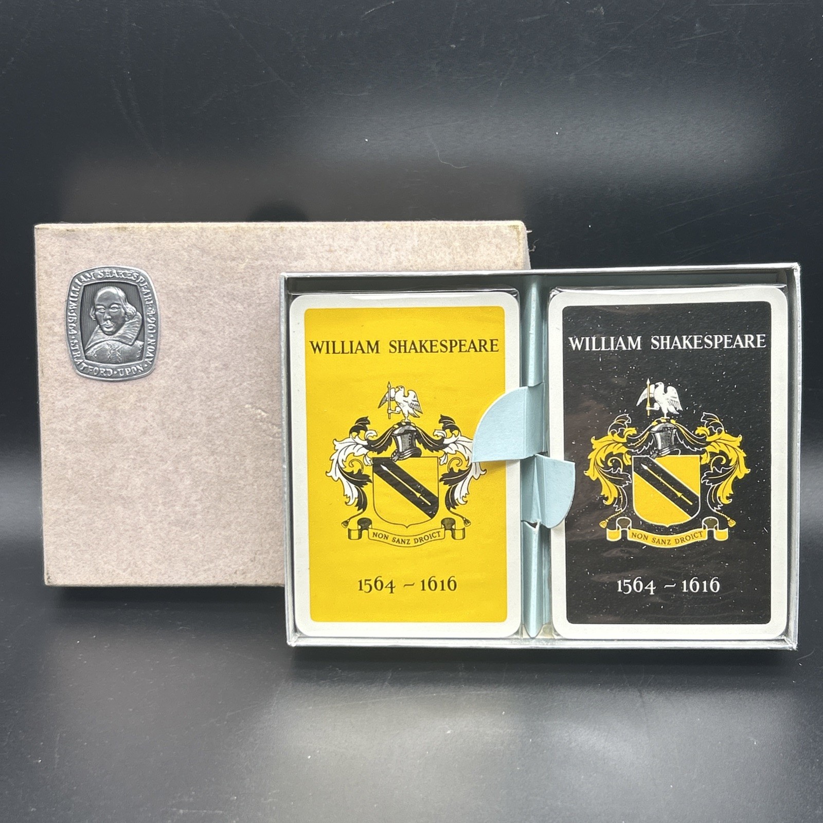 Vtg William Shakespeare Bridge Playing Cards Double Deck Sealed Avon Vtg William Shakespeare Bridge Playing Cards Double Deck Sealed Avon