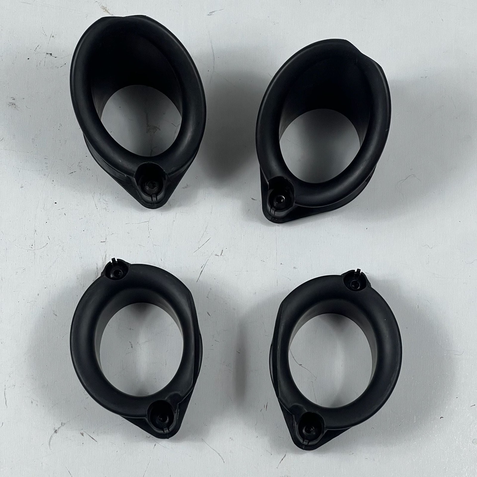 Kawasaki Ninja ZX10R Air Box Duct Funnels Velocity Stacks (Set of 4)