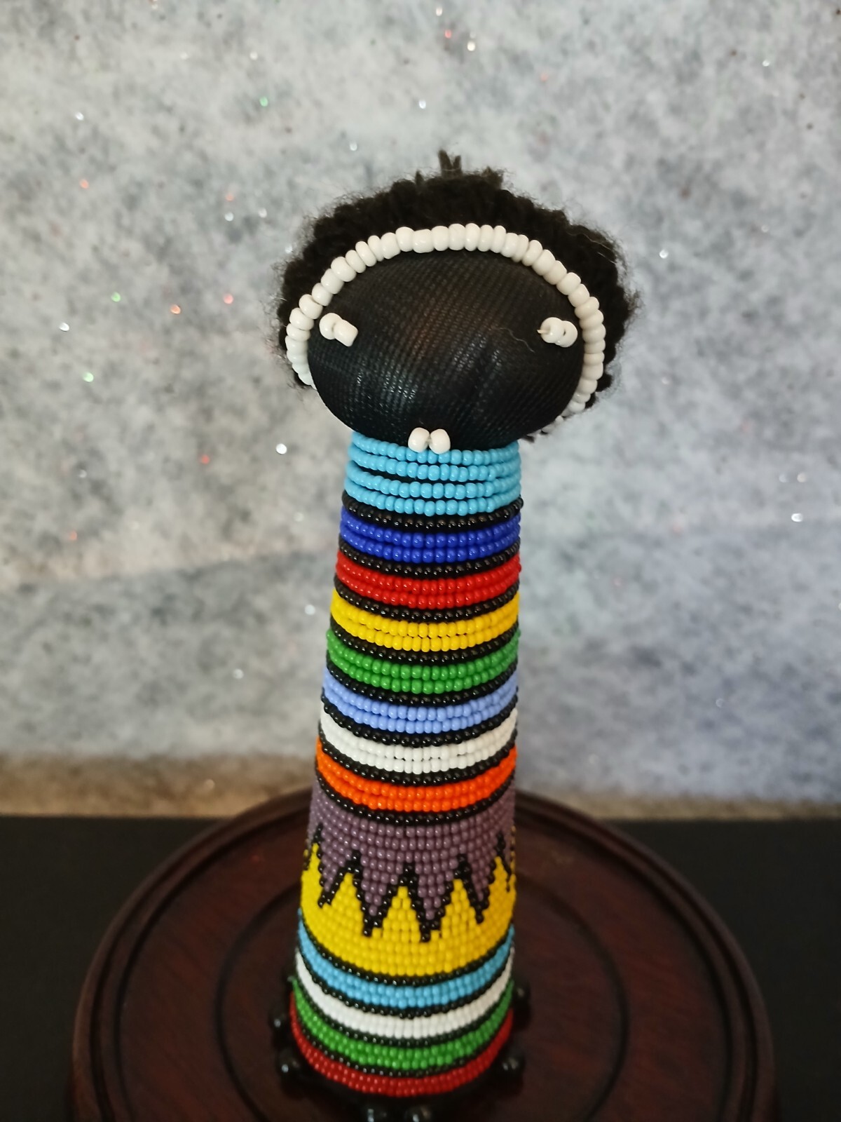 Beaded Zulu Afican Matron Doll-6 Beaded Zulu Afican Matron Doll-6