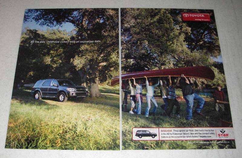 2005 Toyota Sequoia Ad - Childhood Expiration Date
