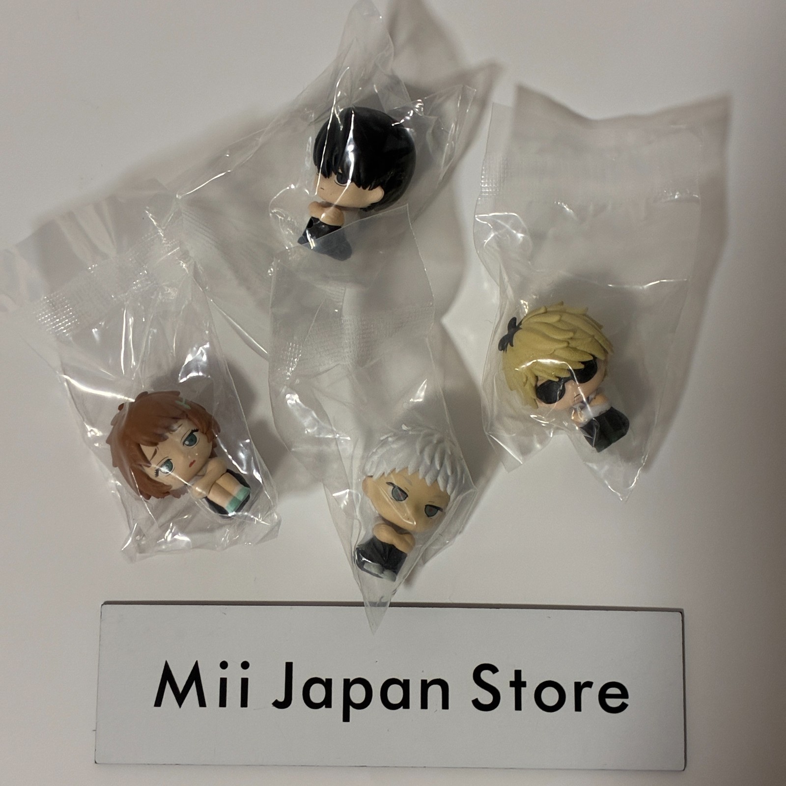 The Summer Hikaru Died Machibouke Waiting Capsule Toy Complete Set of 4 BANDAI