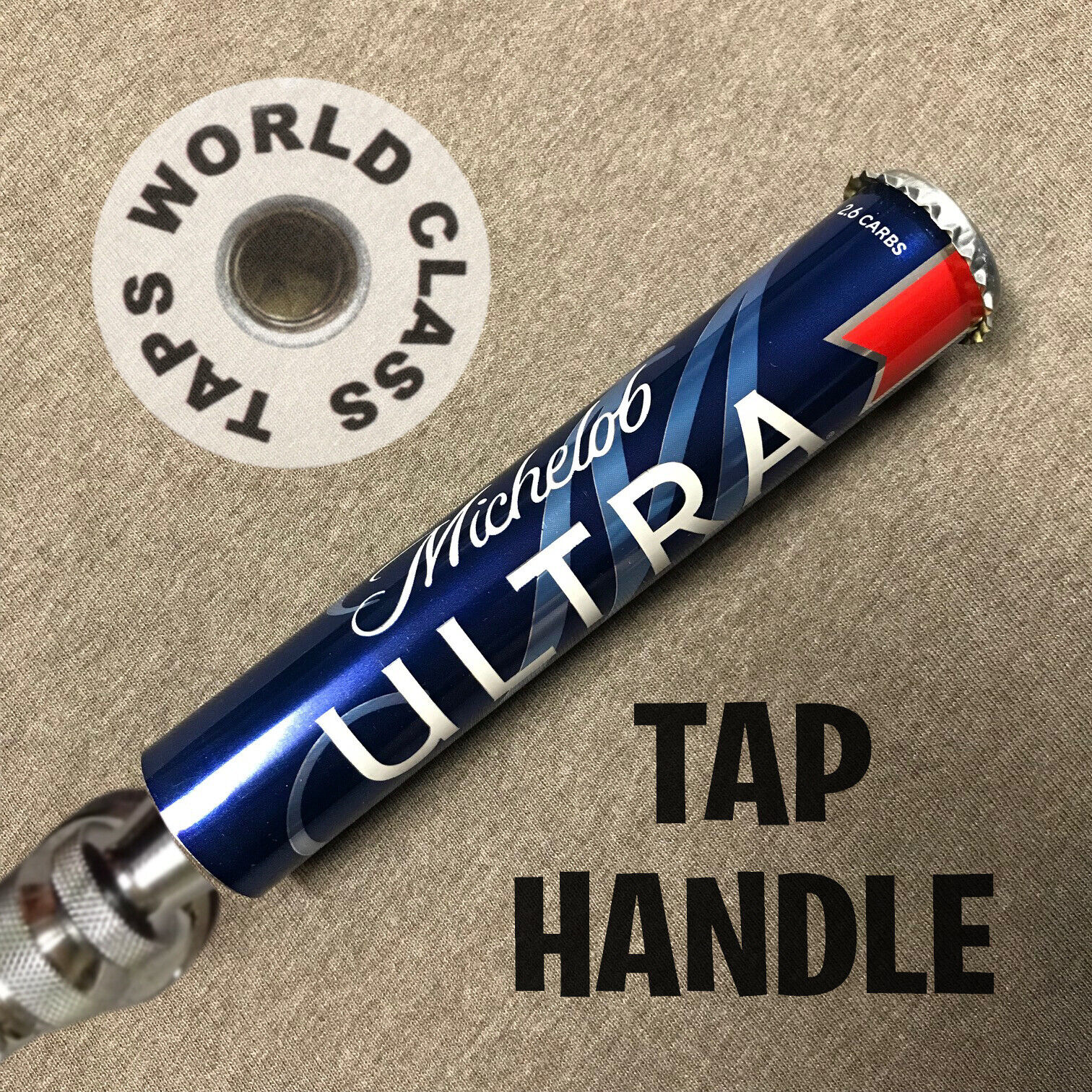 nice slim 5.5in MICHELOB ULTRA STICK BEER TAP HANDLE marker short tapper PULL