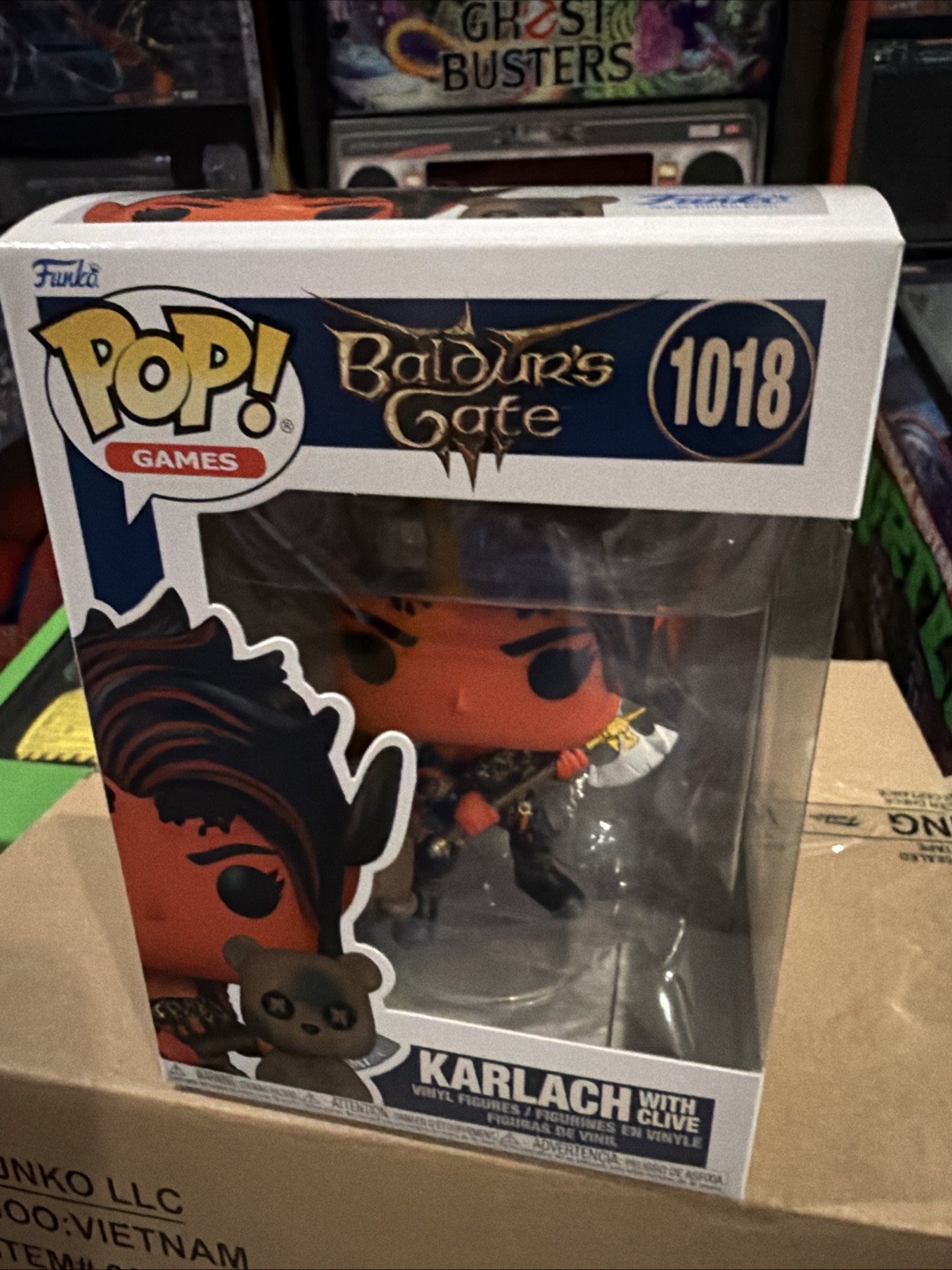 Funko Pop Vinyl: Baldur's Gate - Karlach with Clive #1018