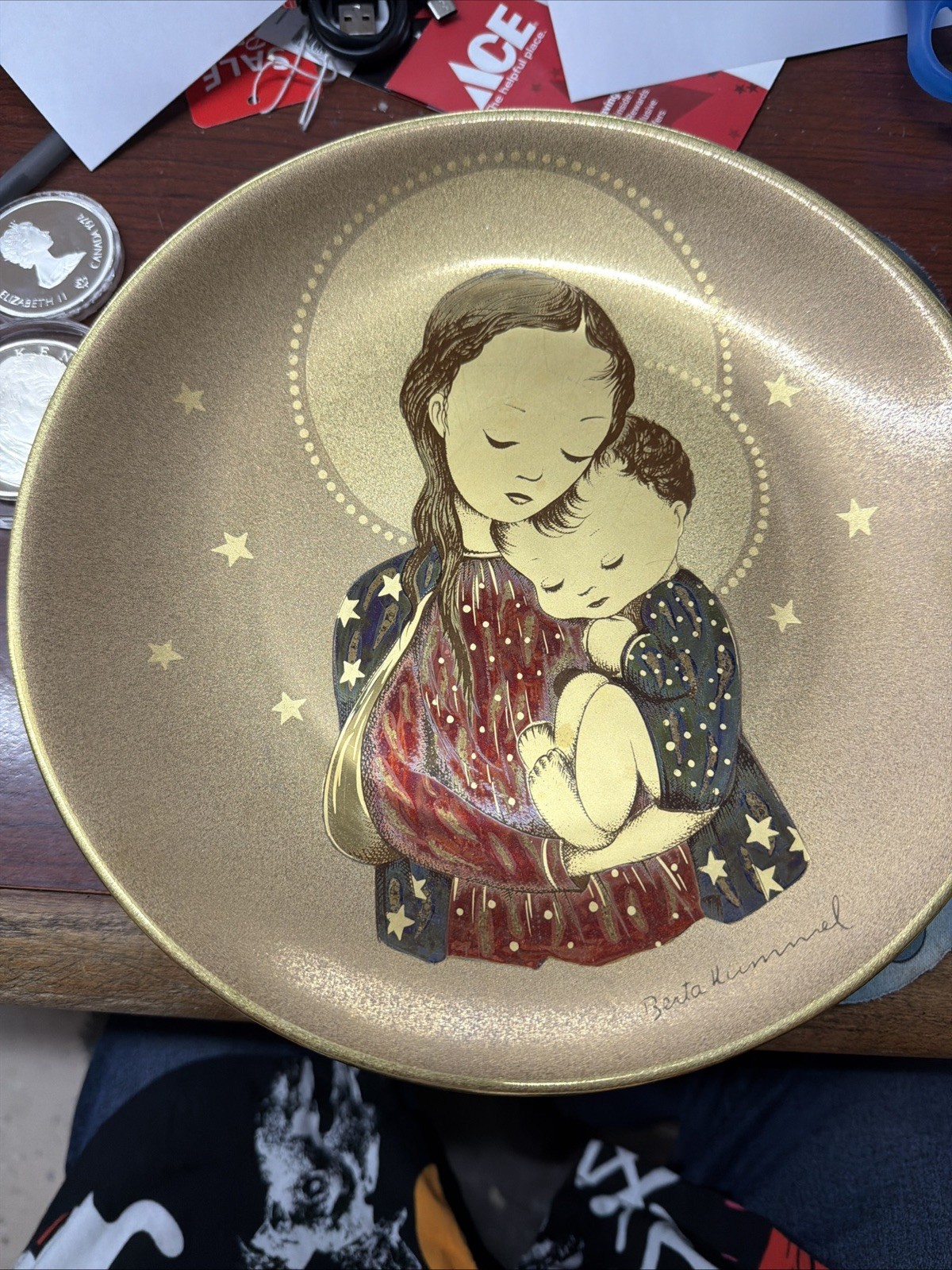 Schmid 1978 Tranquility Sister Berta Hummel limited production collectors plate