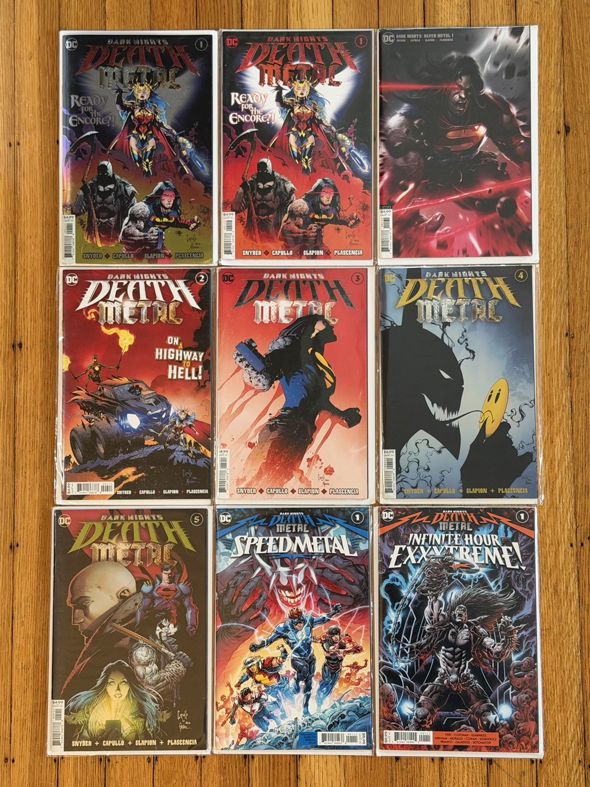 Dark Nights Death Metal #1-#5 + One Shot Tie Ins DC Comics 2020 14 Comics NM