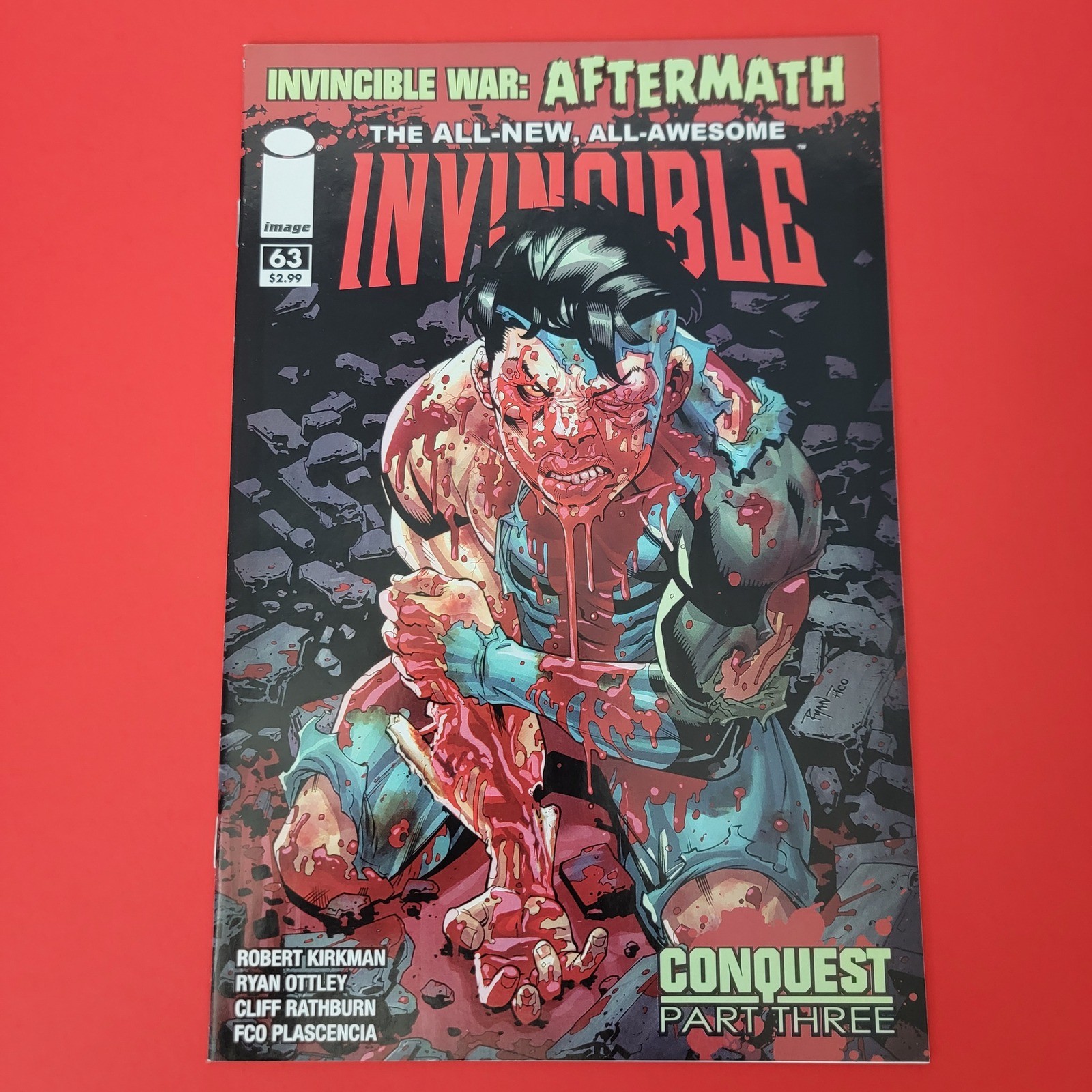 Invincible #63 Image Comics Conquest Part 3 War Aftermath Ottley Cover (2009)