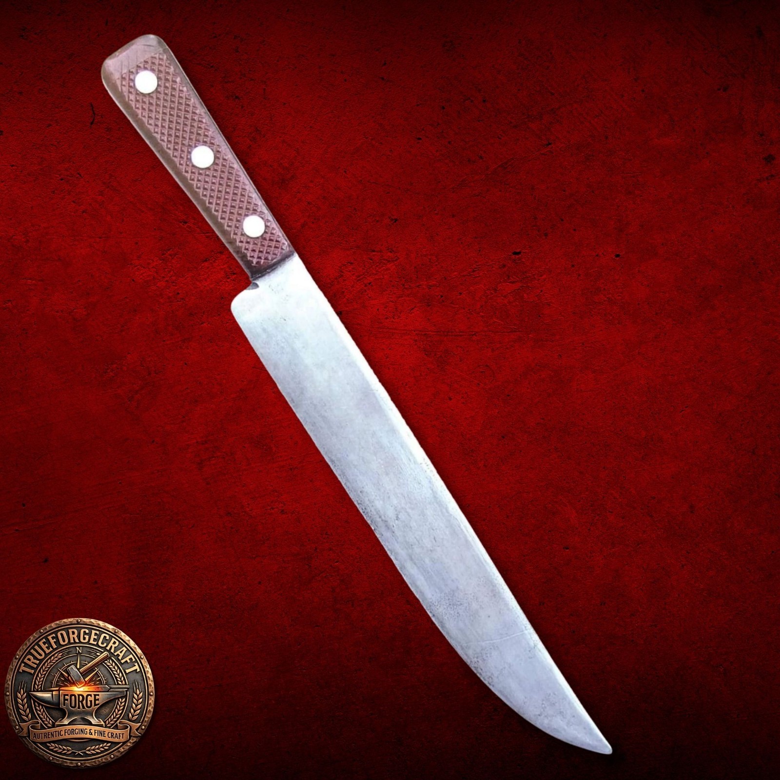 Handmade Edwin Forest Bowie Replica Antique fixed blade, Jim, Hunting knife.