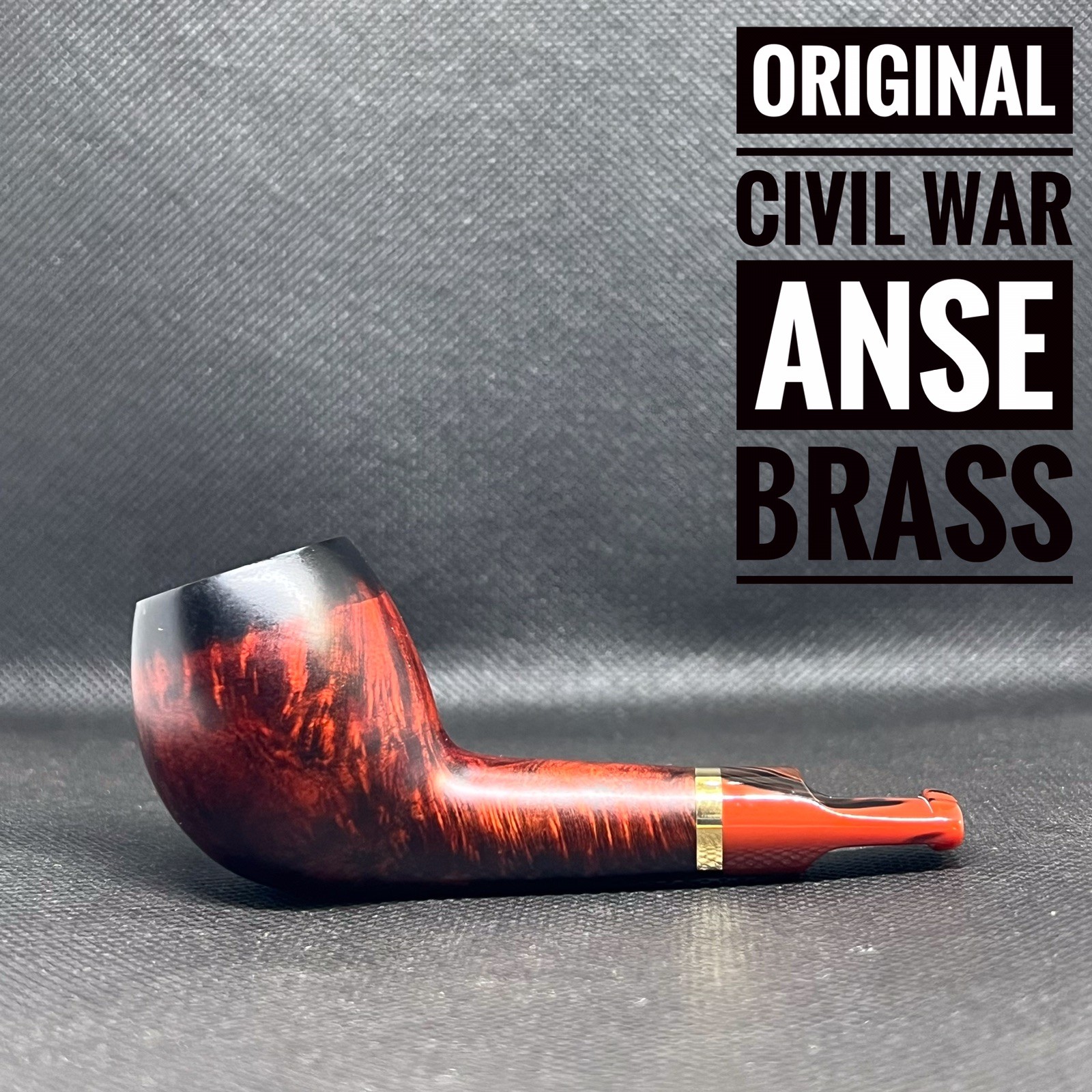 Dagner Pipes Custom Design 2026 OG Brass CWA Devil Anse Tobacco Pipe Briar New