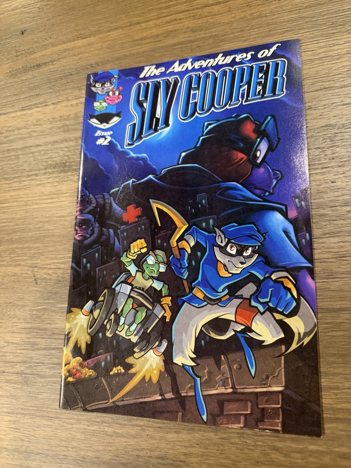 The Adventures of Sly Cooper #2 Comic  RARE GamePro Promo