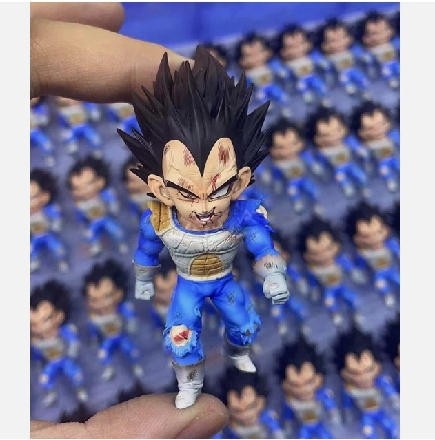 League Studio Dragon Ball WCF Scale Dying Vegeta Statue in stock Collection