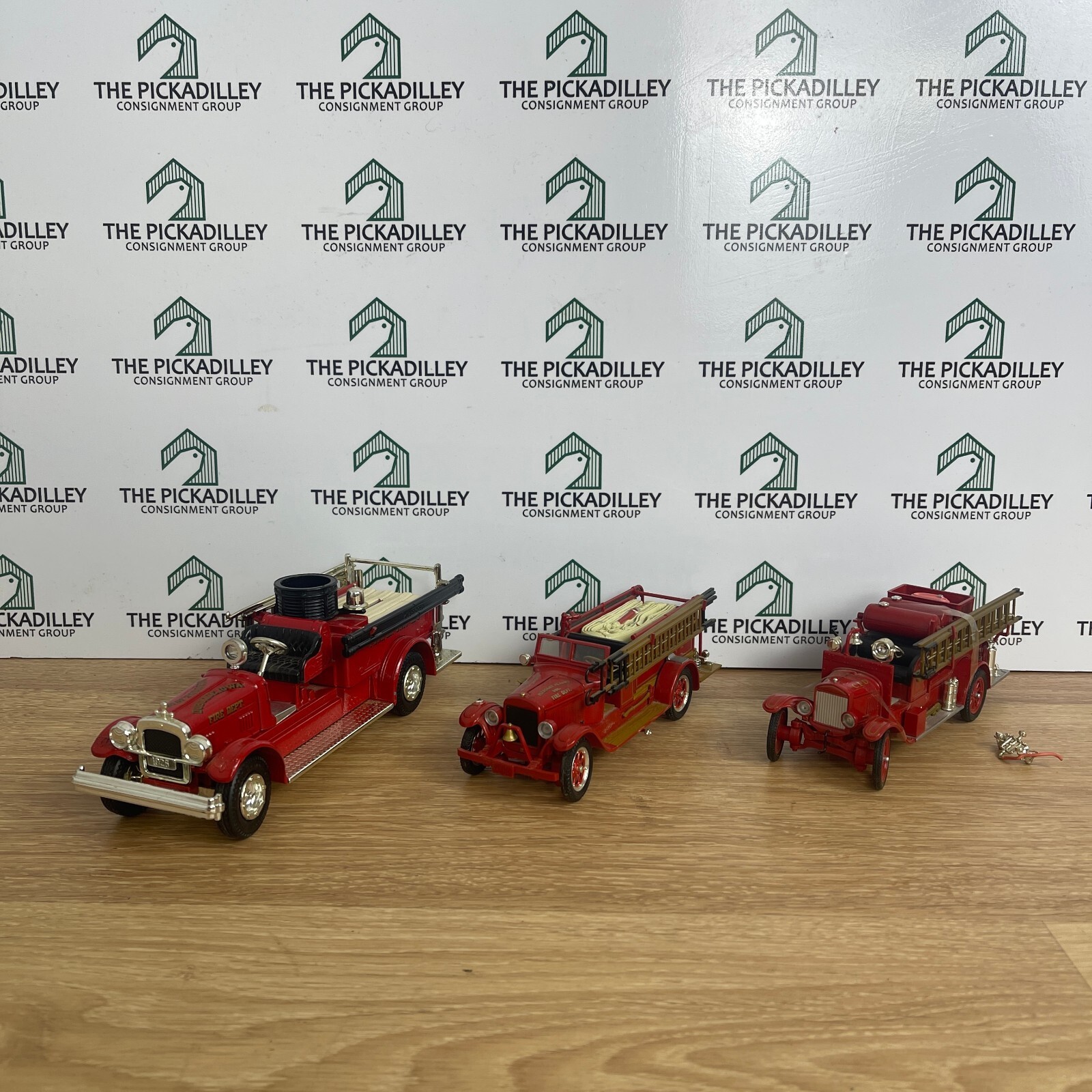 Vintage Die Cast Fire Trucks 1928