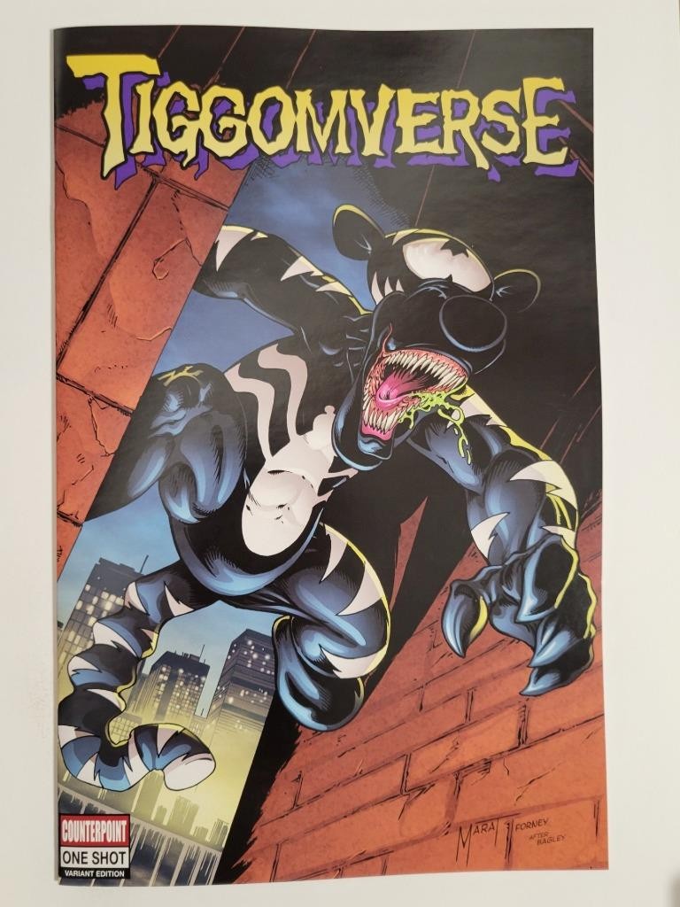 TIGGOMVERSE #1 Counterpoint 2020 NM 9.4 One-Shot Mychaels Venom Homage Variant