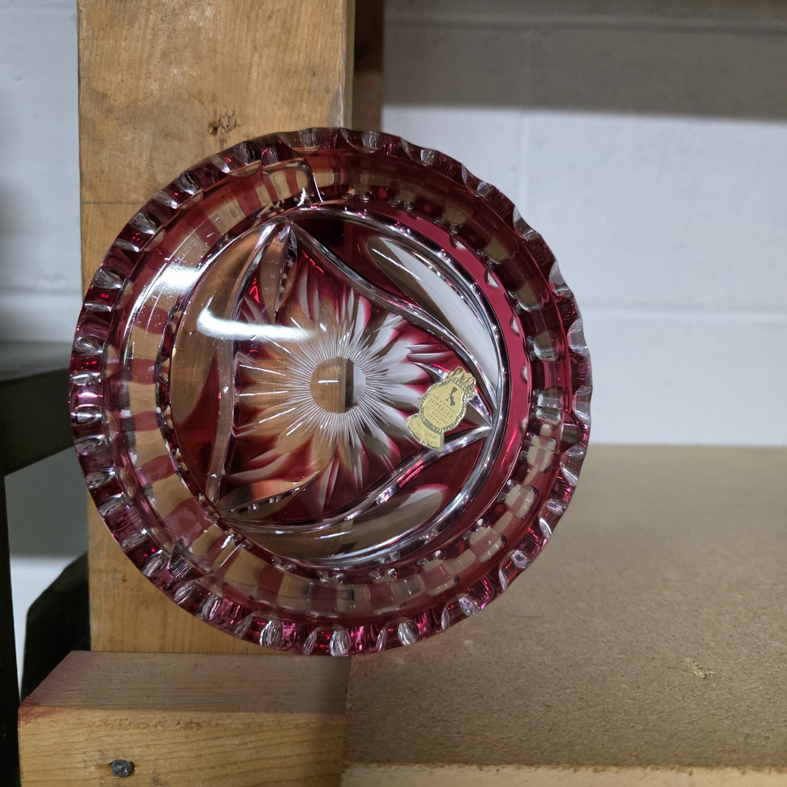 Vintage 1960s Imperlux Ruby Cut-to-Clear 6\