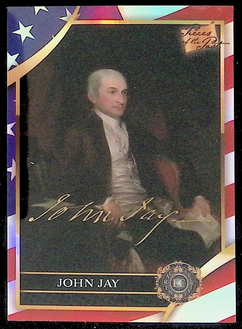 John Jay #6 * Red White & Blue * 2025 Pieces of the Past