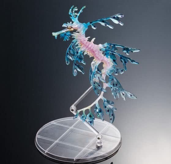Bandai Ikimono Encyclope the diversity of life on earth Leafy sea dragon Blue Bandai Ikimono Encyclope the diversity of life on earth Leafy sea dragon Blue