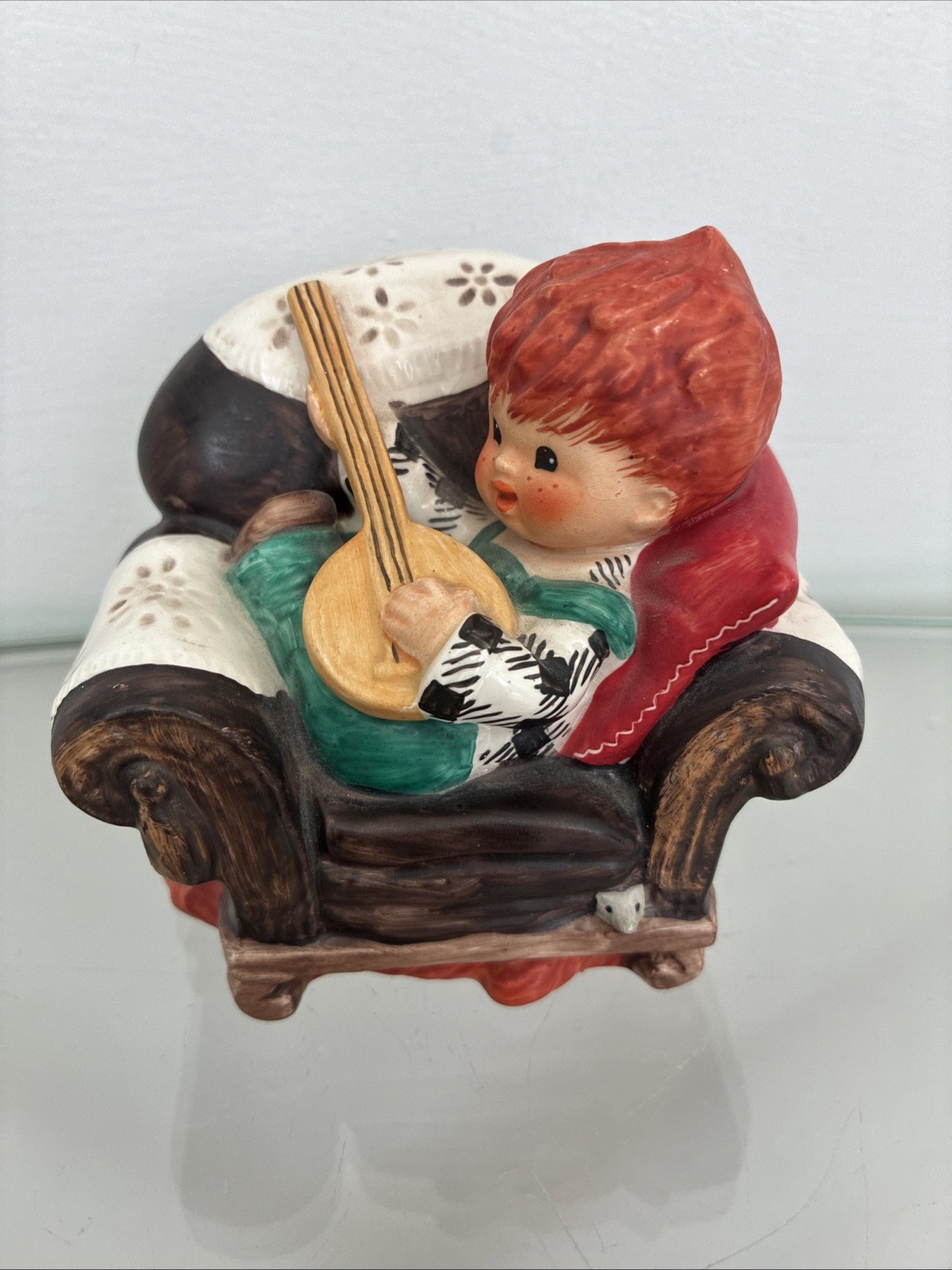 1958 Charlot Byj Red Heads Figurine “Off Key” Exclusively by W. Goebel