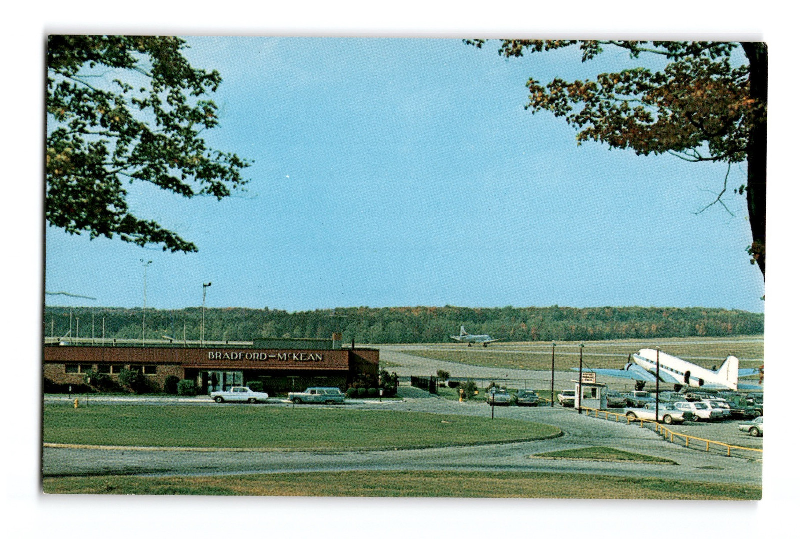 Bradford-McKean Airport, Pennsylvania, Postcard Bradford-McKean Airport, Pennsylvania, Postcard