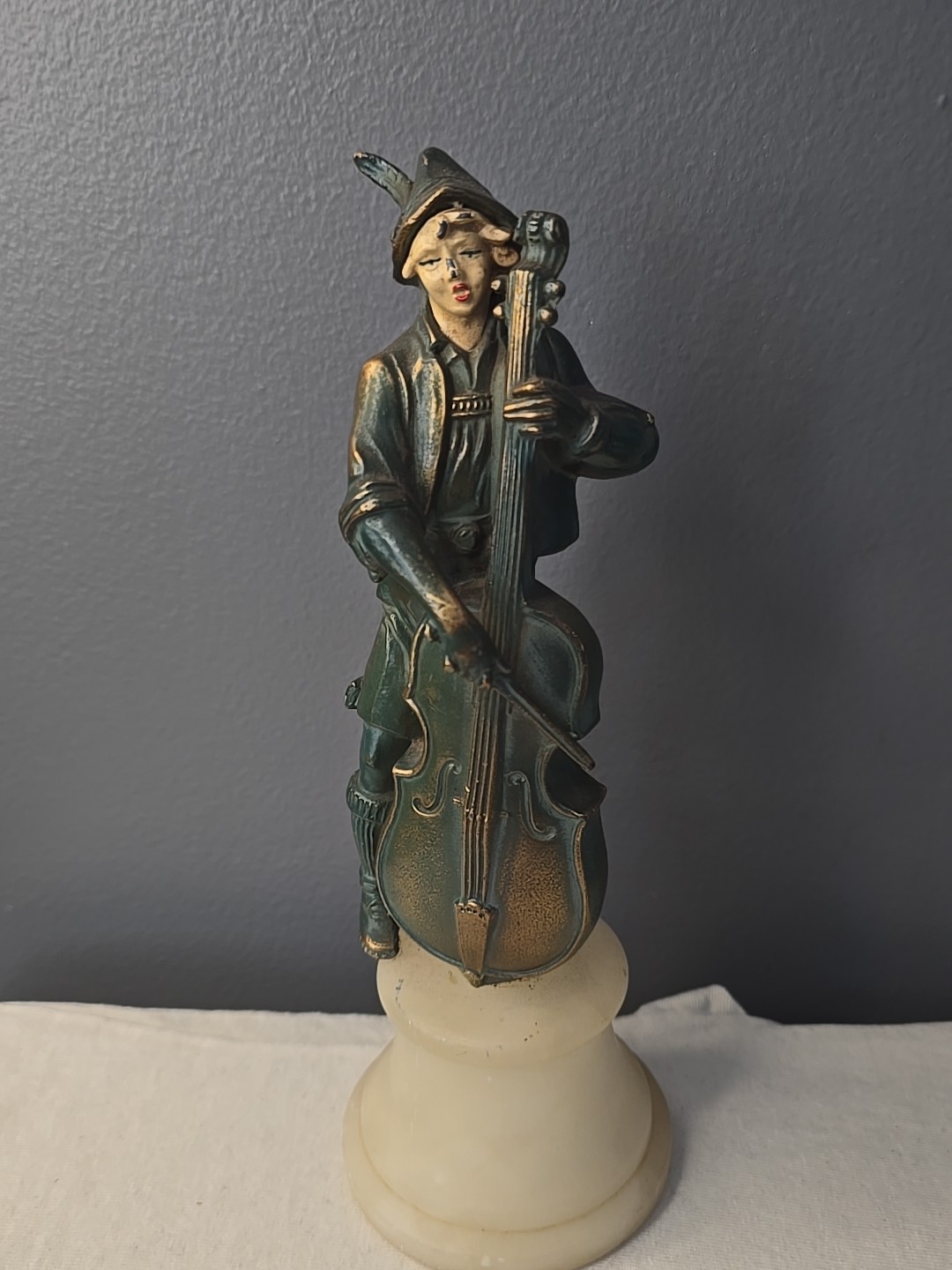 Vtg J.B. Hirsch Collection Woman Musician \