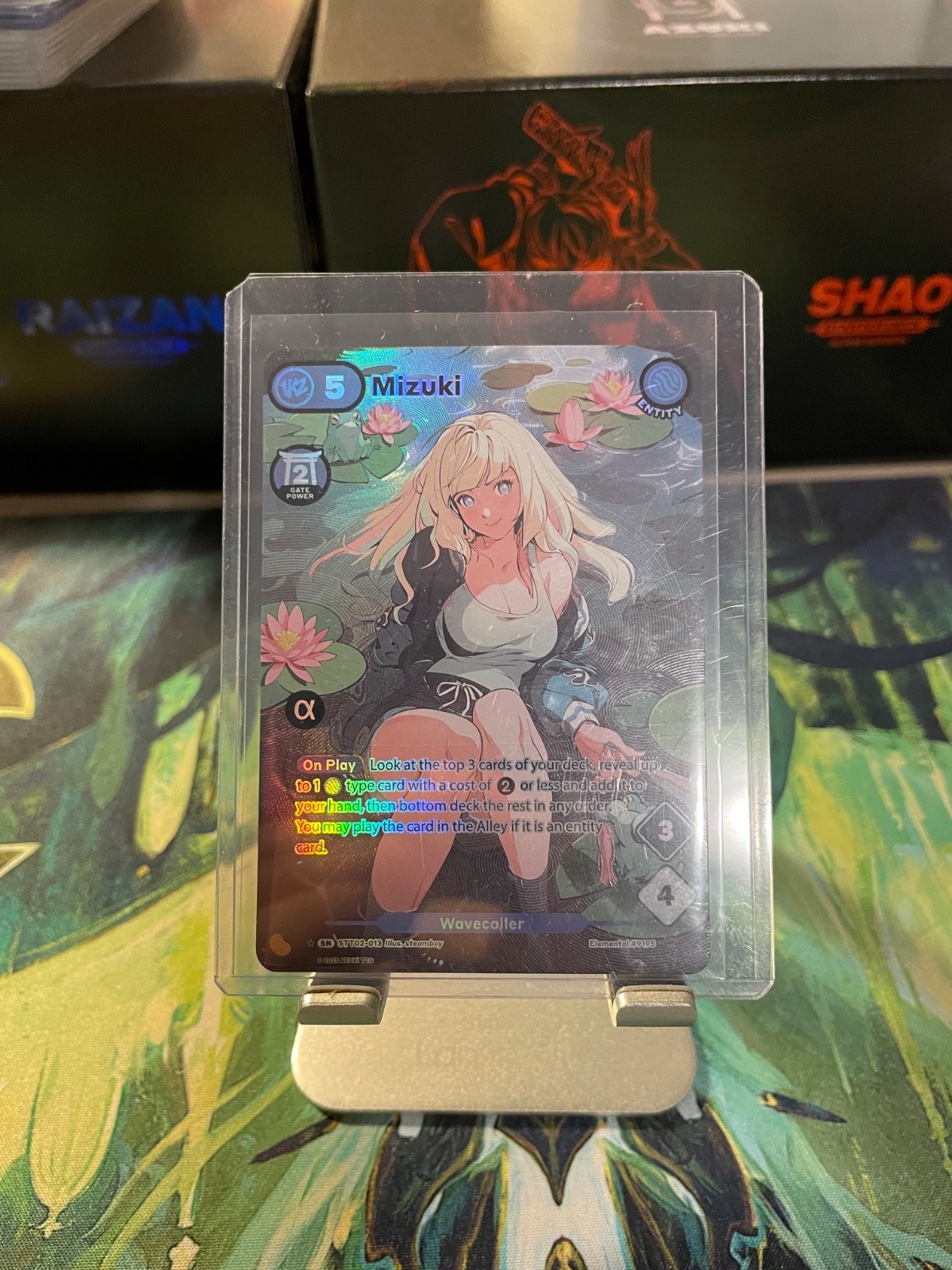 Azuki TCG ALPHA Mizuki AA 2025) STT02-013 *SR