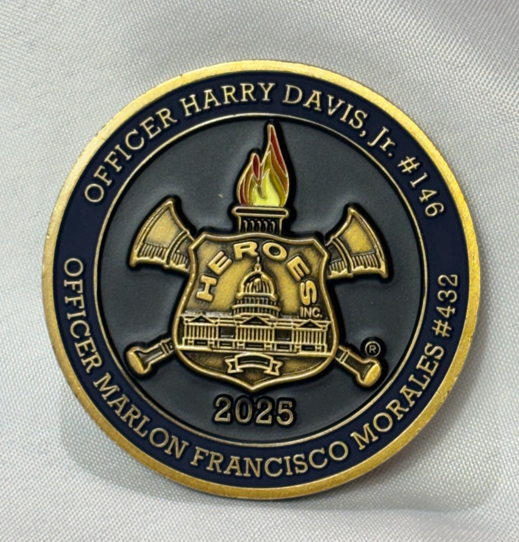 2025 Metro Transit Police Department Challenge Coin Maryland Virginia DC