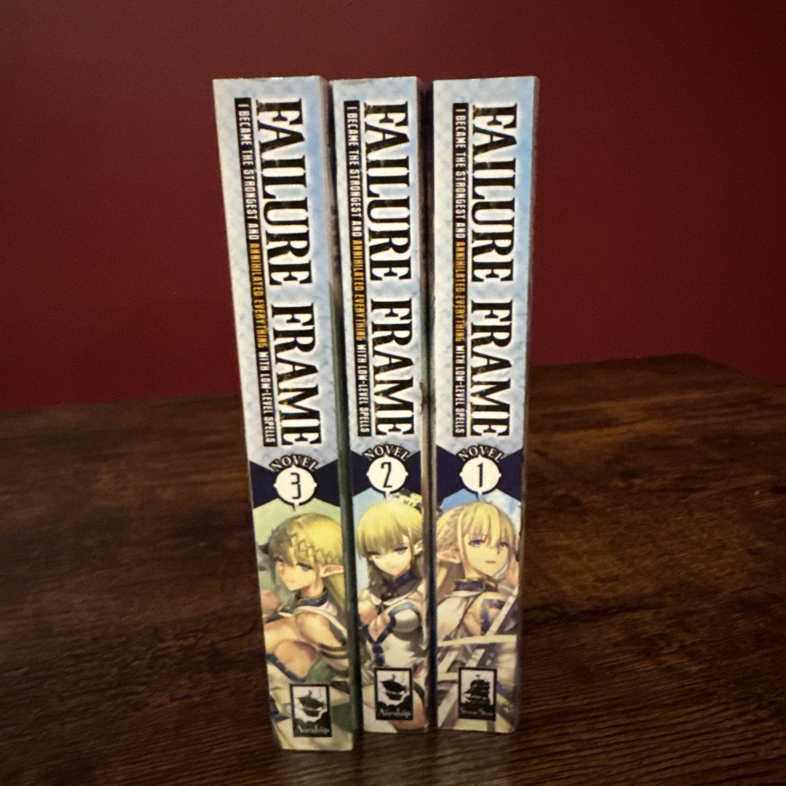 Failure Frame: I Became the Strongest Manga Volumes 1-3 English Book Lot