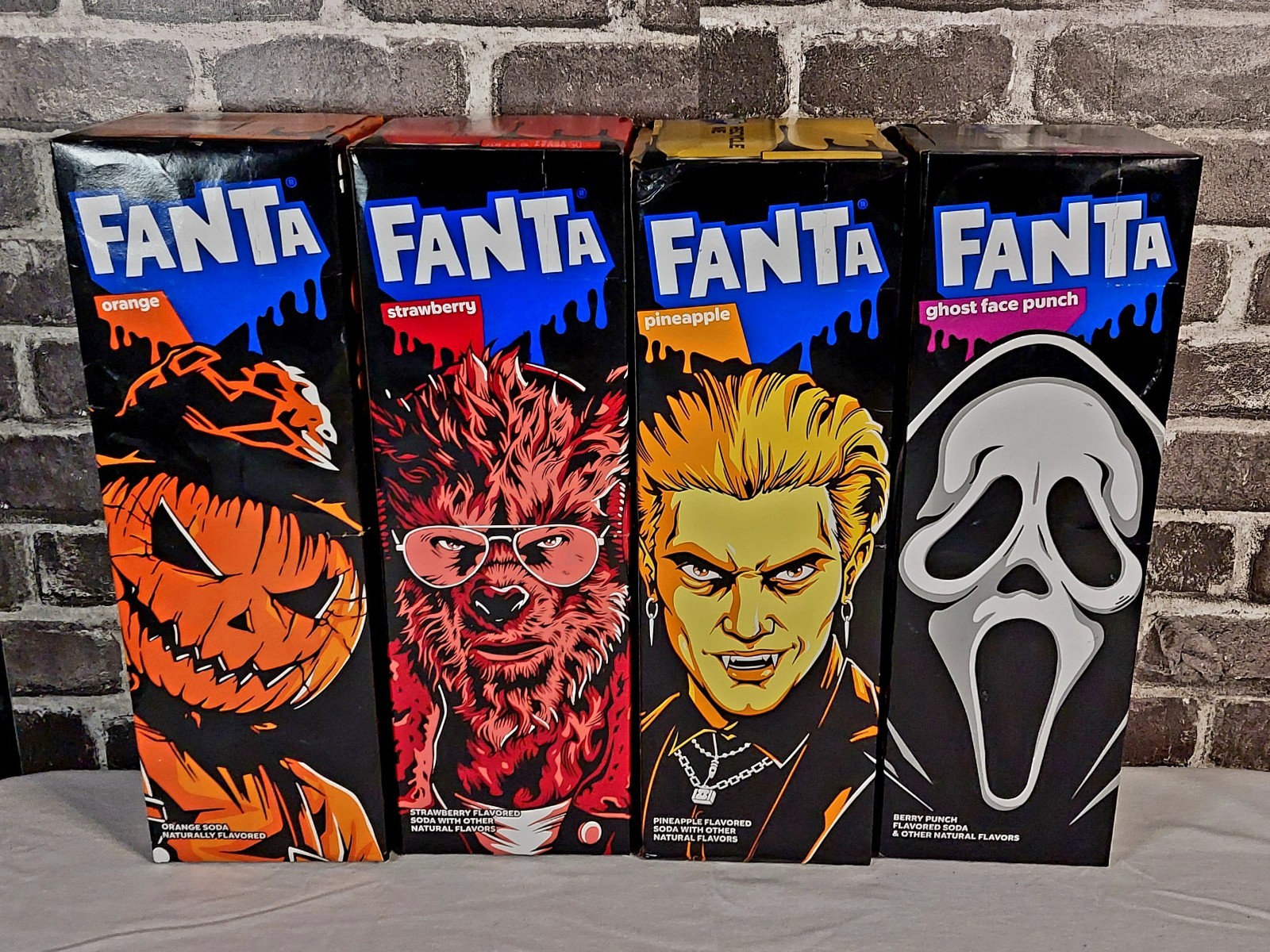 2026 Fanta Halloween Horror Collection- (4) 12pks