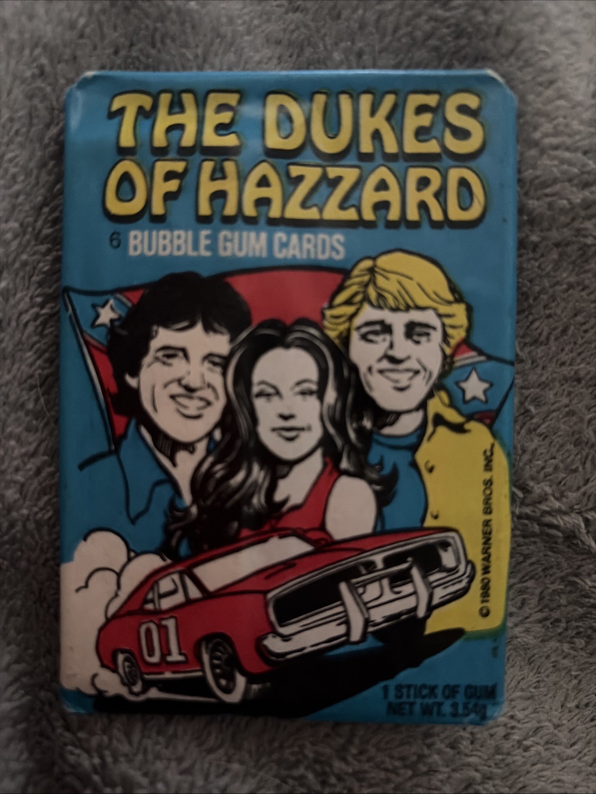 1980 Donruss The Dukes Of Hazzard (1) Sealed Wax Pack 1980 Donruss The Dukes Of Hazzard (1) Sealed Wax Pack