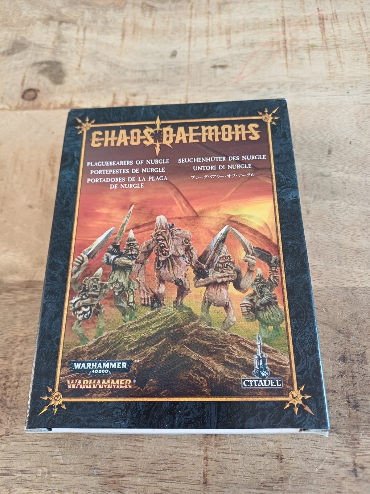 Warhammer Chaos Daemons Plaguebearer Of Nurgle.