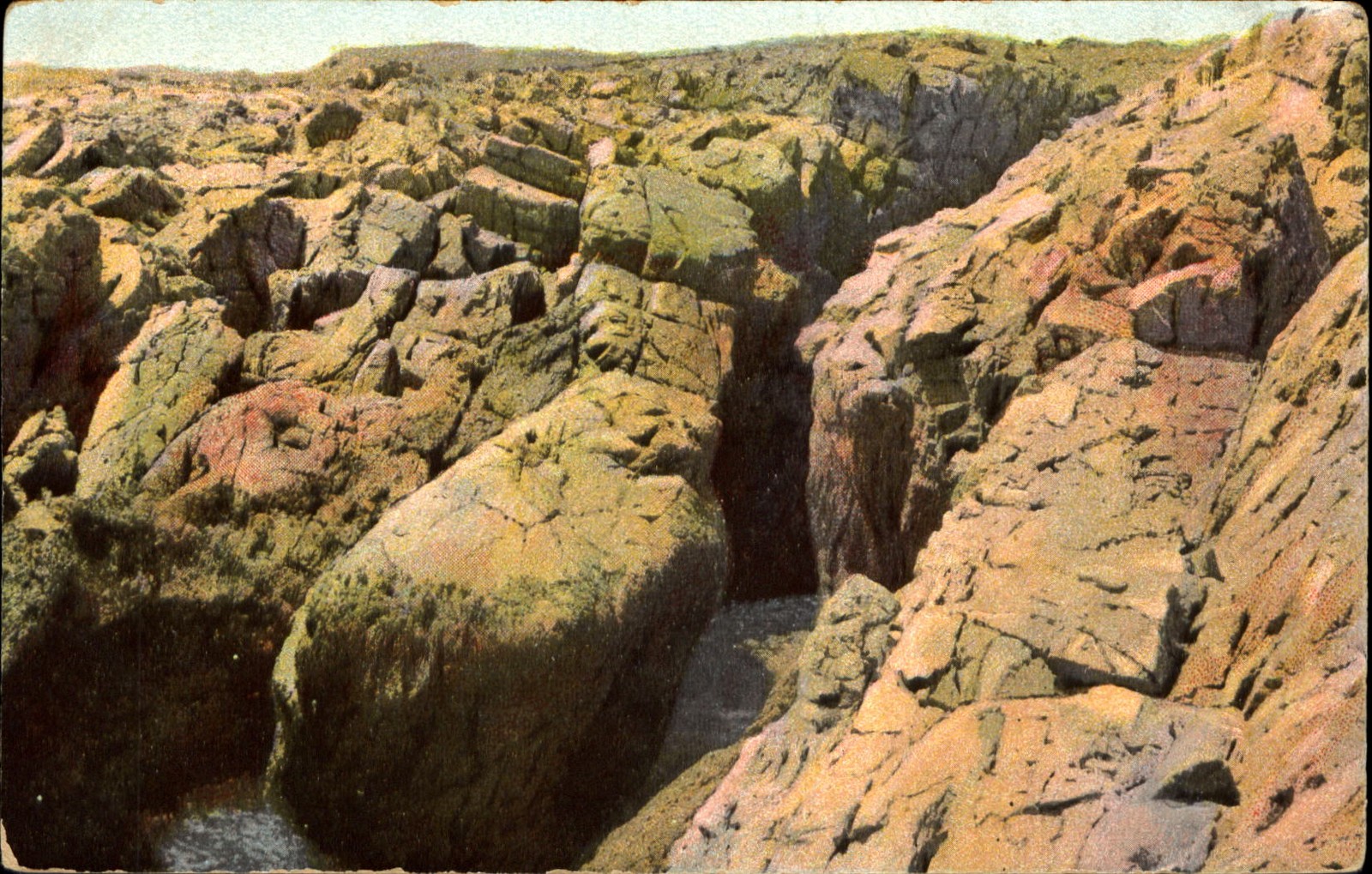 Roaring Rock York Maine ME Leighton Publ. ~ c1910
