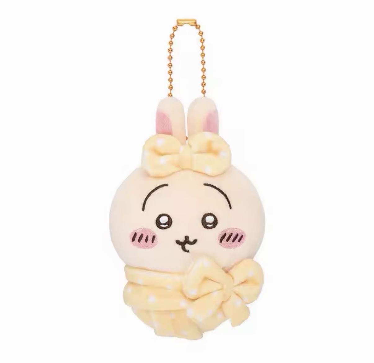 Chiikawa Mini Mascot Holder Squeeze Swaddle y2k Kawaii Mascot Bag Charm- Usagi