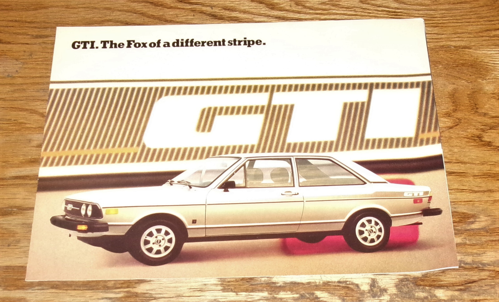 Original 1979 Audi Fox GTI Sales Brochure 79
